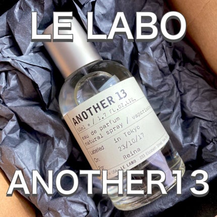 ANOTHER 13 eau de parfum/LE LABO/香水(メンズ)を使ったクチコミ(1枚目)