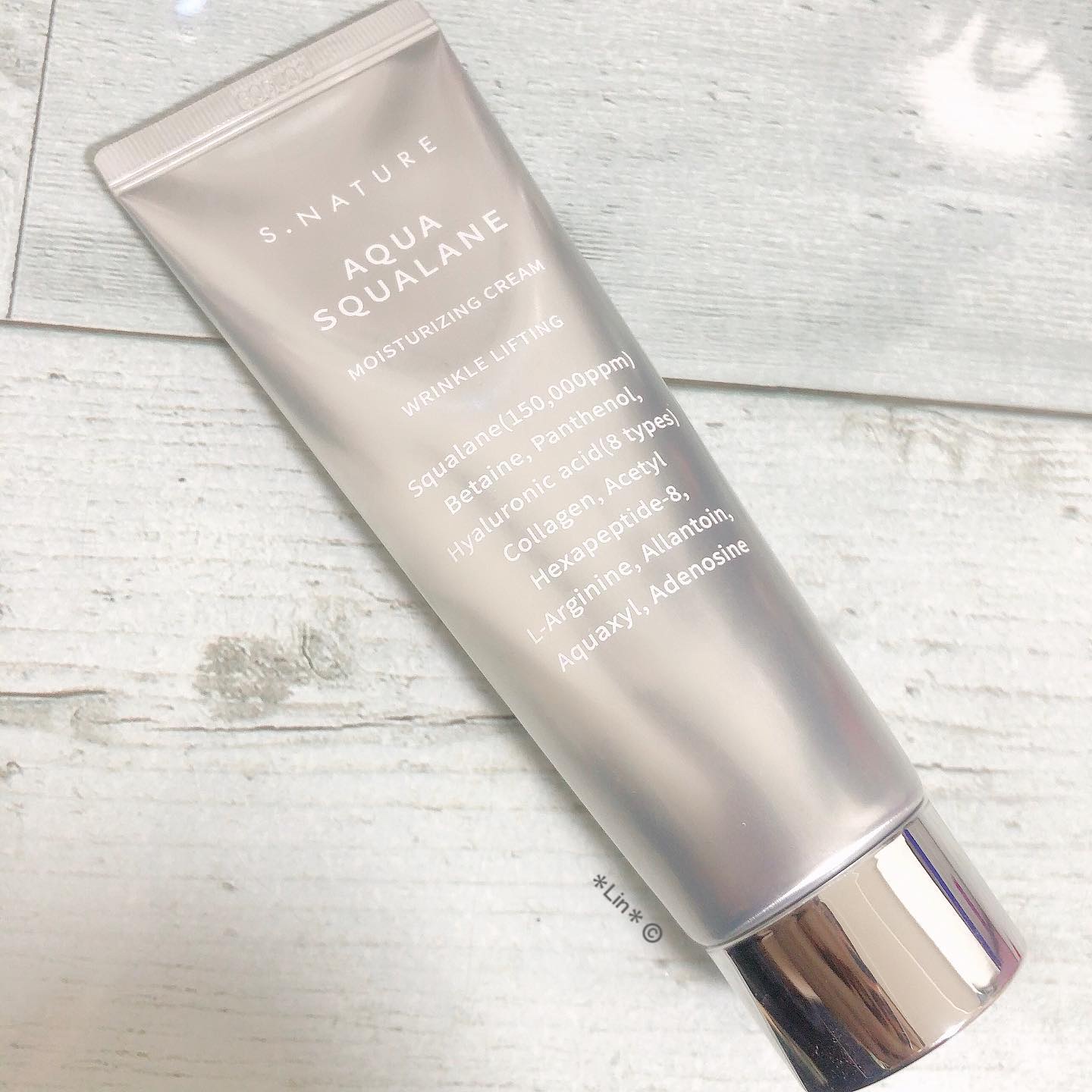 アクアスクワランモイスチャークリーム/S.NATURE/フェイスクリームを使ったクチコミ（3枚目）