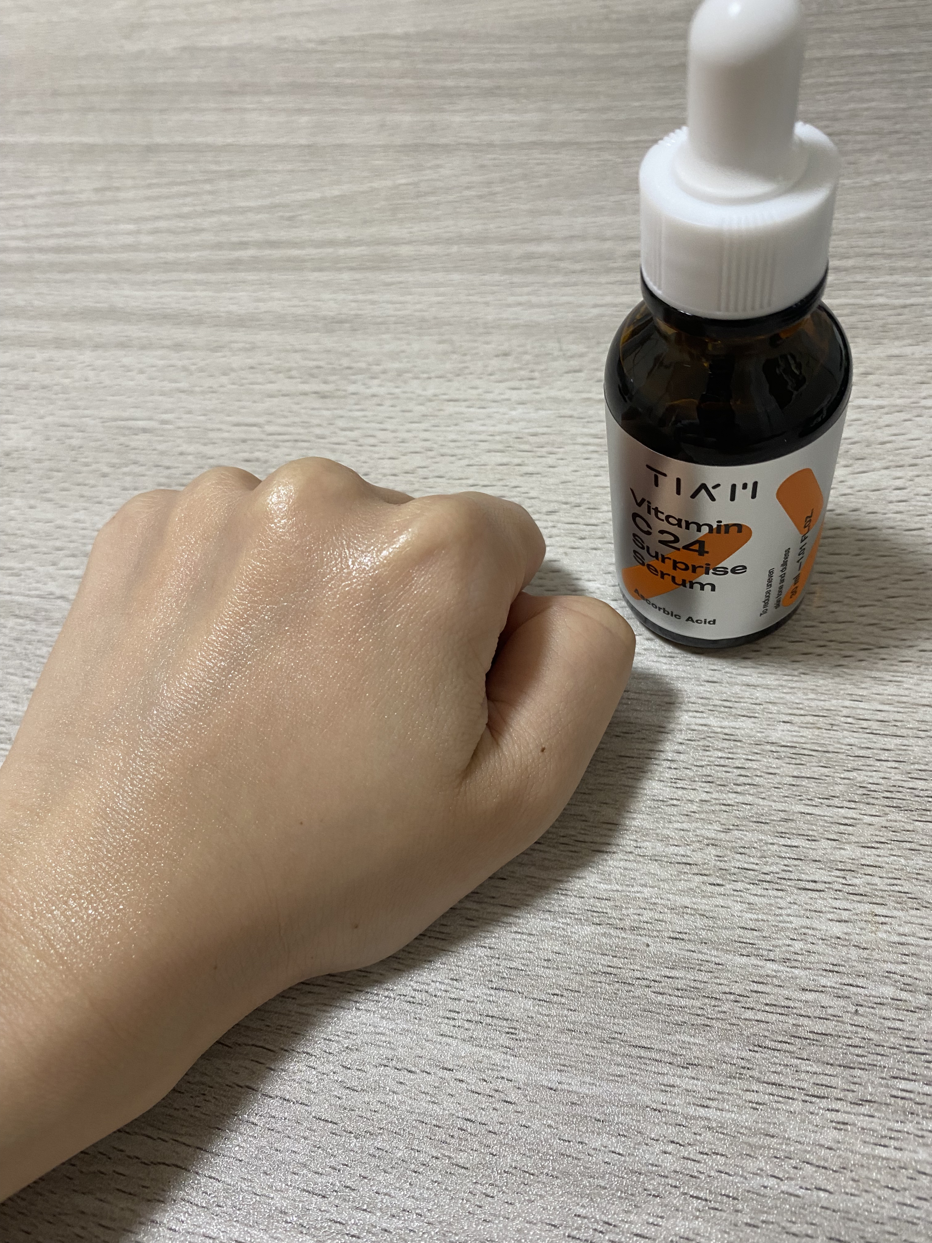 TIAM   ＶＣ２４サプライズセラム/TIAM/美容液を使ったクチコミ（3枚目）