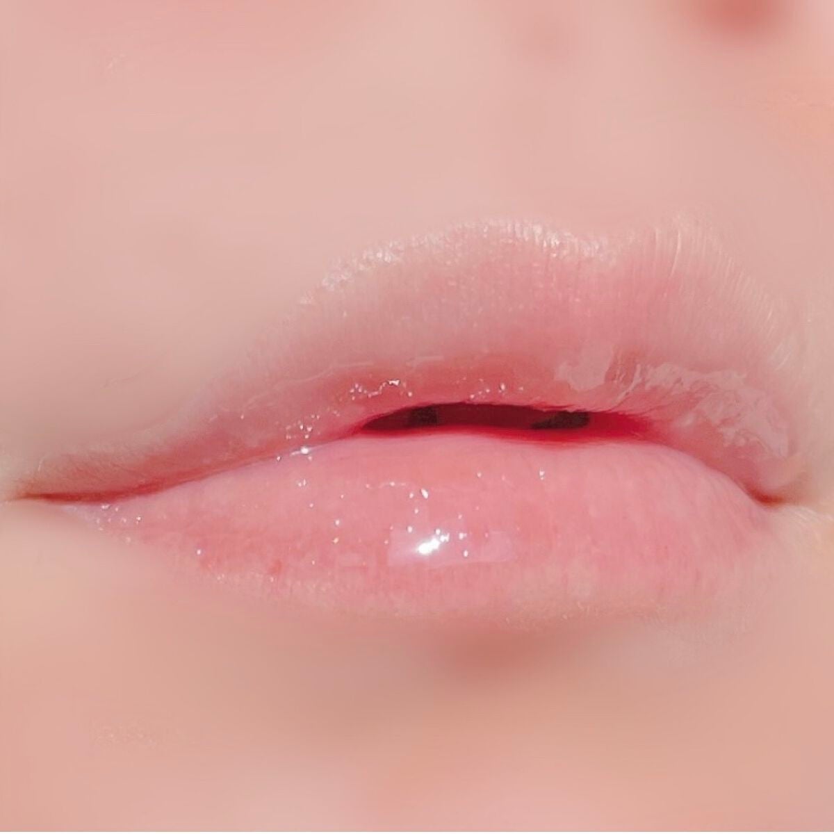 グラスティングウォーターグロス/rom&nd/リップグロスを使ったクチコミ(2枚目)