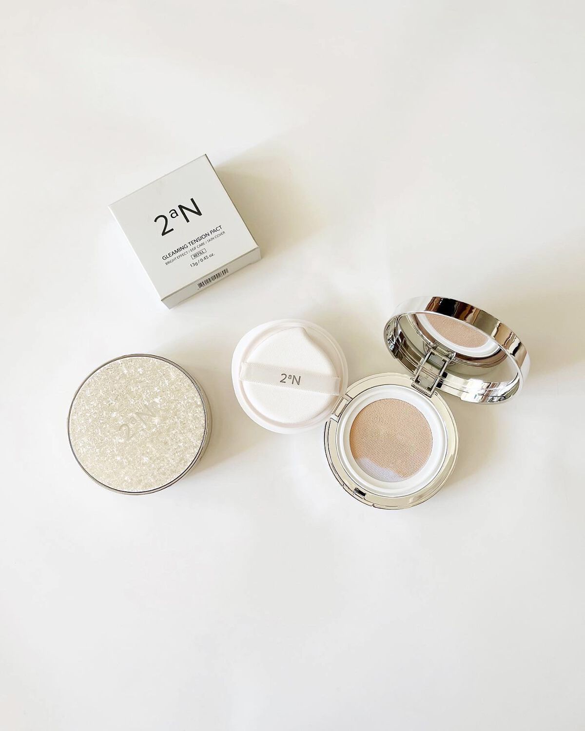 グリーミングテンションパクト/2aN/クリーム・エマルジョンファンデーションを使ったクチコミ（1枚目）