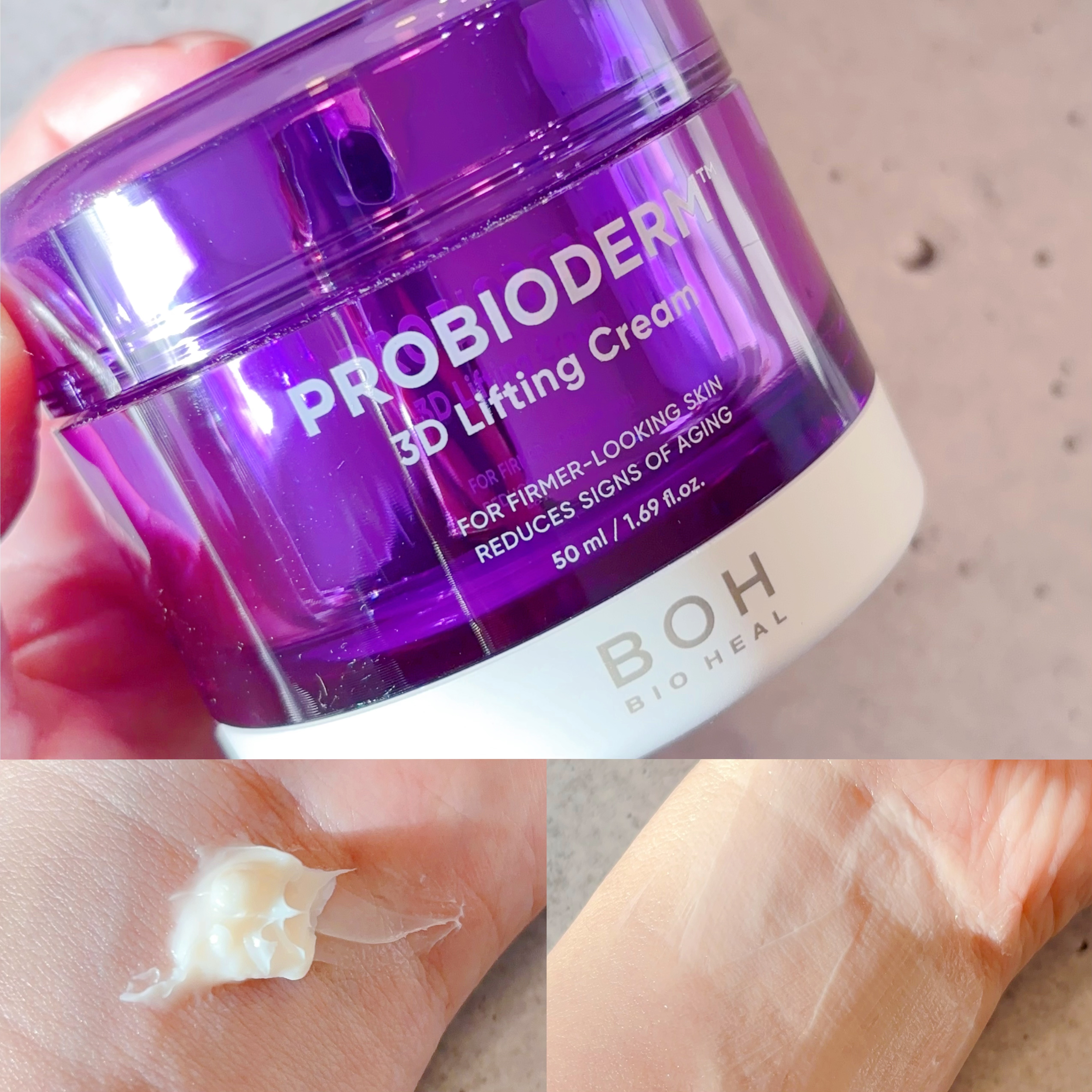 バイオヒールボ プロバイオダーム 3Dリフティングクリーム/BIOHEAL BOH/フェイスクリームを使ったクチコミ（3枚目）