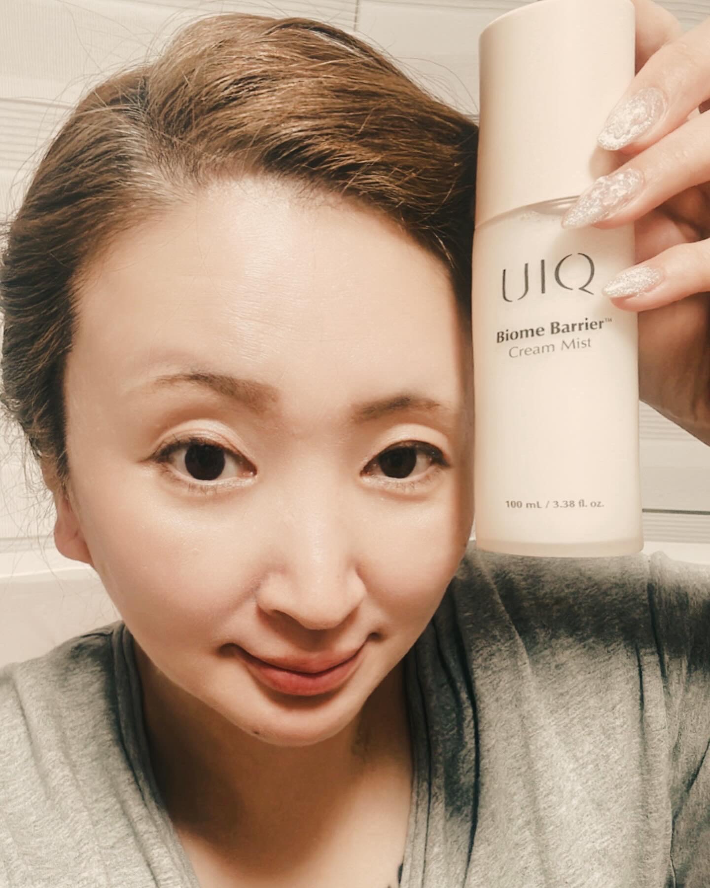バイオームバリア クリームミスト/UIQ/ミスト状化粧水を使ったクチコミ（3枚目）