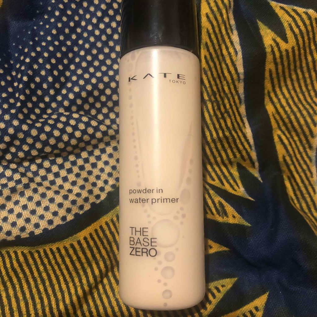 パウダーインウォータープライマー/KATE/化粧下地を使ったクチコミ（1枚目）