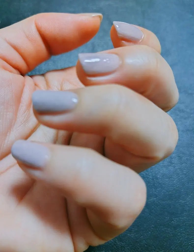 ネイルポリッシュ  フューシャオーガンジー(限定)/オルビス/マニキュアを使ったクチコミ（1枚目）