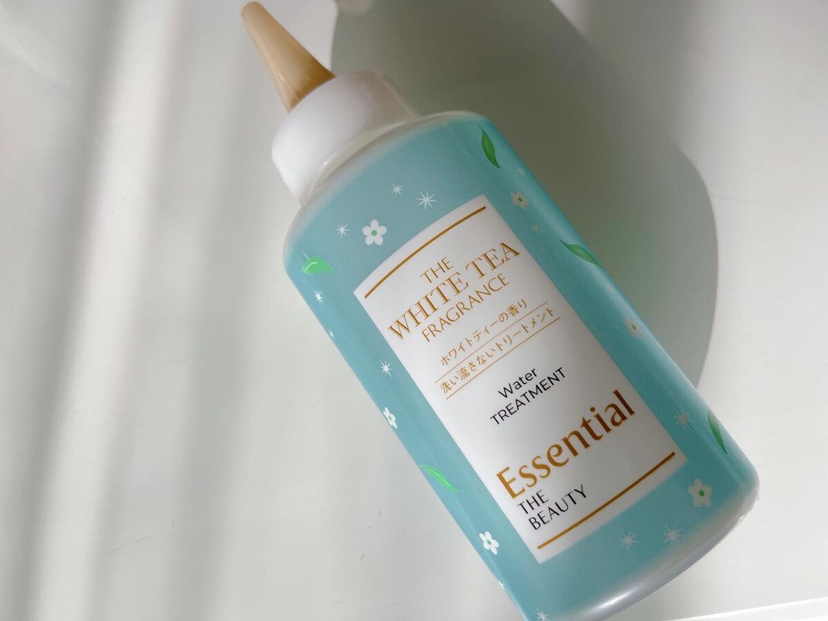 エッセンシャル ザビューティ 髪のキメ美容ウォータートリートメント ホワイトティーの香り/エッセンシャル/アウトバストリートメントを使ったクチコミ(2枚目)