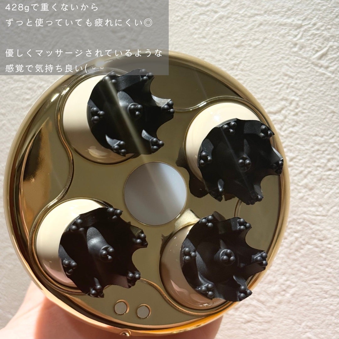 スカルプ ヘッドスパ/fuettarich (フエッタリッチ)/ヘッドマッサージャーを使ったクチコミ(2枚目)