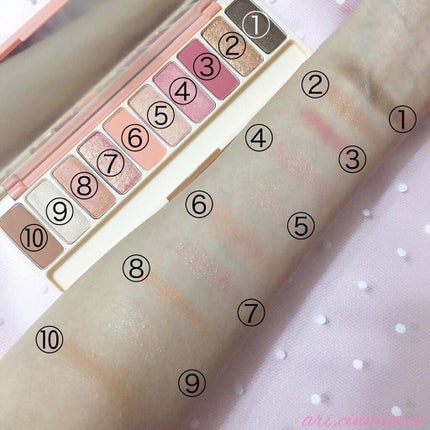 プレイカラー アイシャドウ/ETUDE/アイシャドウパレットを使ったクチコミ(4枚目)