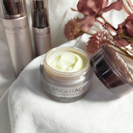 オーバーナイト ヴェールクリーム/BRIGHTAGE/フェイスクリームを使ったクチコミ(1枚目)
