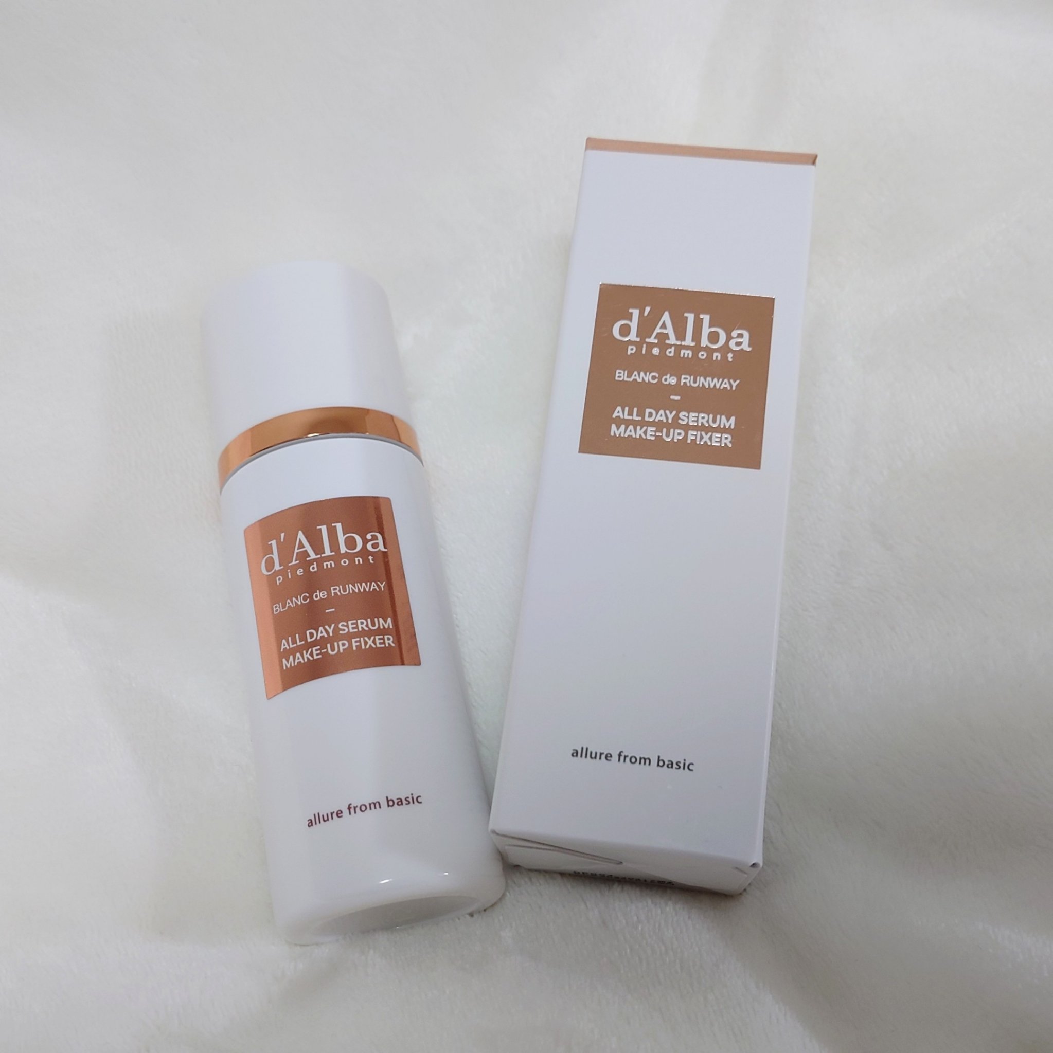 オールデイセラムメイクアップフィクサー/ダルバ/フィックスミストを使ったクチコミ（2枚目）