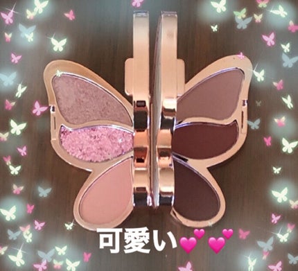 バタフライアイシャドウパレット/AGAG/アイシャドウパレットを使ったクチコミ(2枚目)