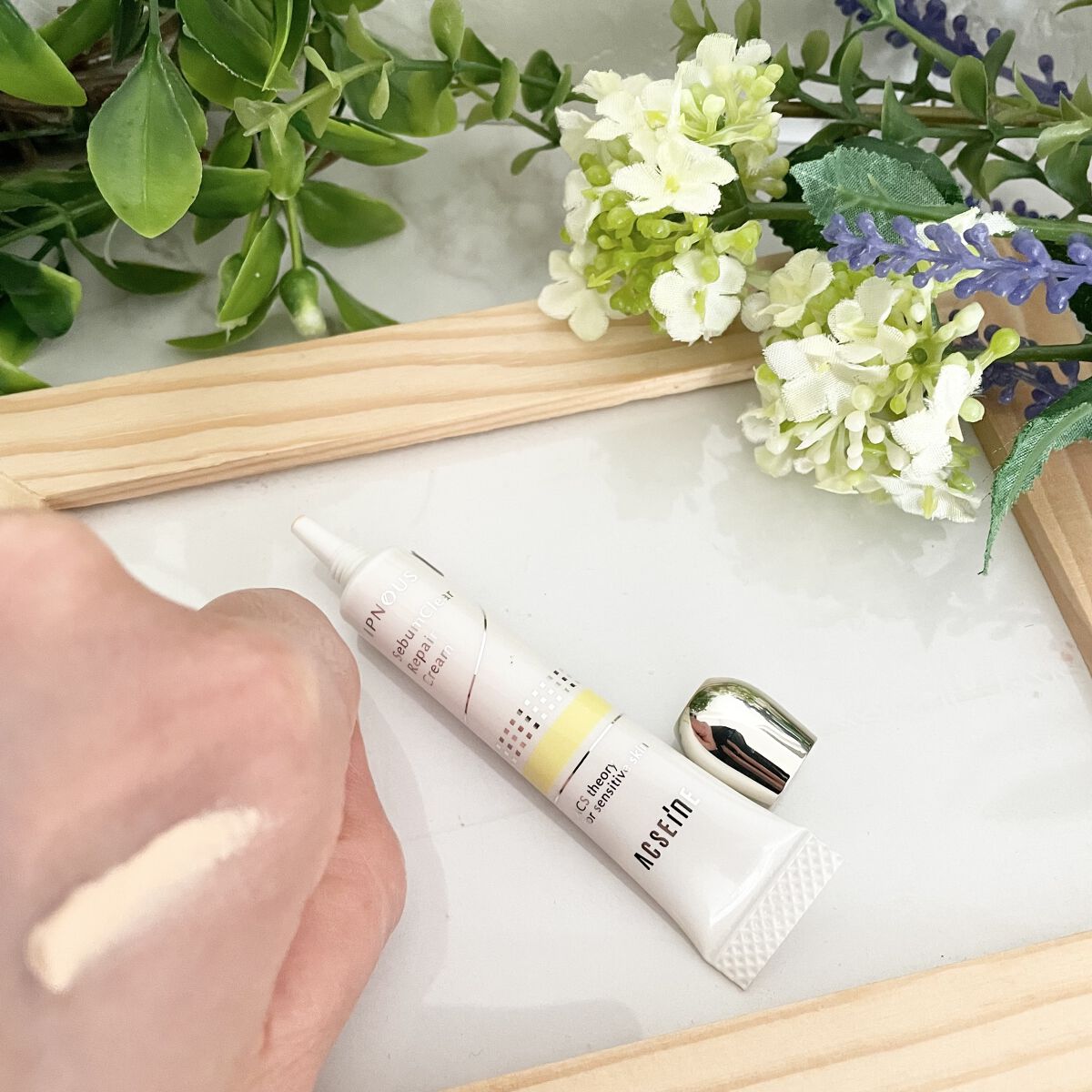 イプノス シーバムクリア リペアクリーム/ACSEINE/フェイスクリームを使ったクチコミ（3枚目）