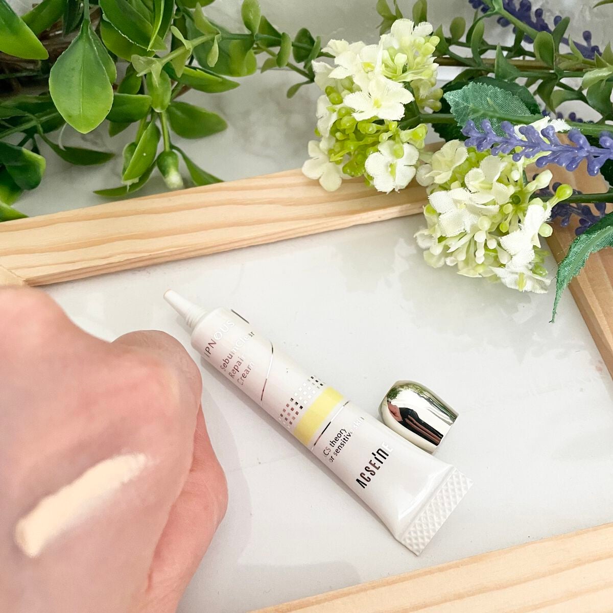 イプノス シーバムクリア リペアクリーム/ACSEINE/フェイスクリームを使ったクチコミ(3枚目)