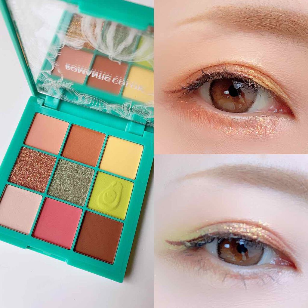 フルーツパラダイス アイシャドウ/PEONYELF/アイシャドウパレットを使ったクチコミ(2枚目)