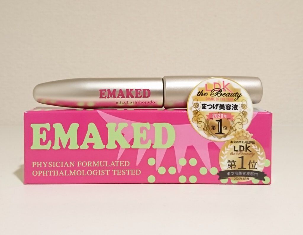 EMAKED(エマーキット)/水橋保寿堂製薬/まつげ美容液を使ったクチコミ(1枚目)