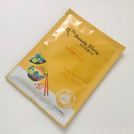 我的美麗日記(私のきれい日記)大豆発酵マスク/我的美麗日記/シートマスク・パックを使ったクチコミ(1枚目)