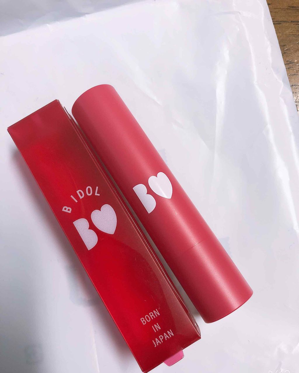 つやぷるリップR/b idol/口紅を使ったクチコミ（1枚目）
