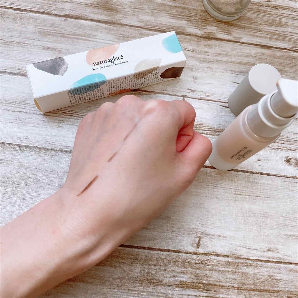 スキントリートメント ファンデーション/ナチュラグラッセ/リキッドファンデーションを使ったクチコミ(3枚目)