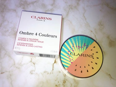 オンブル ４ ゴールデンアワー グラデーション＜限定品＞/CLARINS/アイシャドウパレットを使ったクチコミ（1枚目）