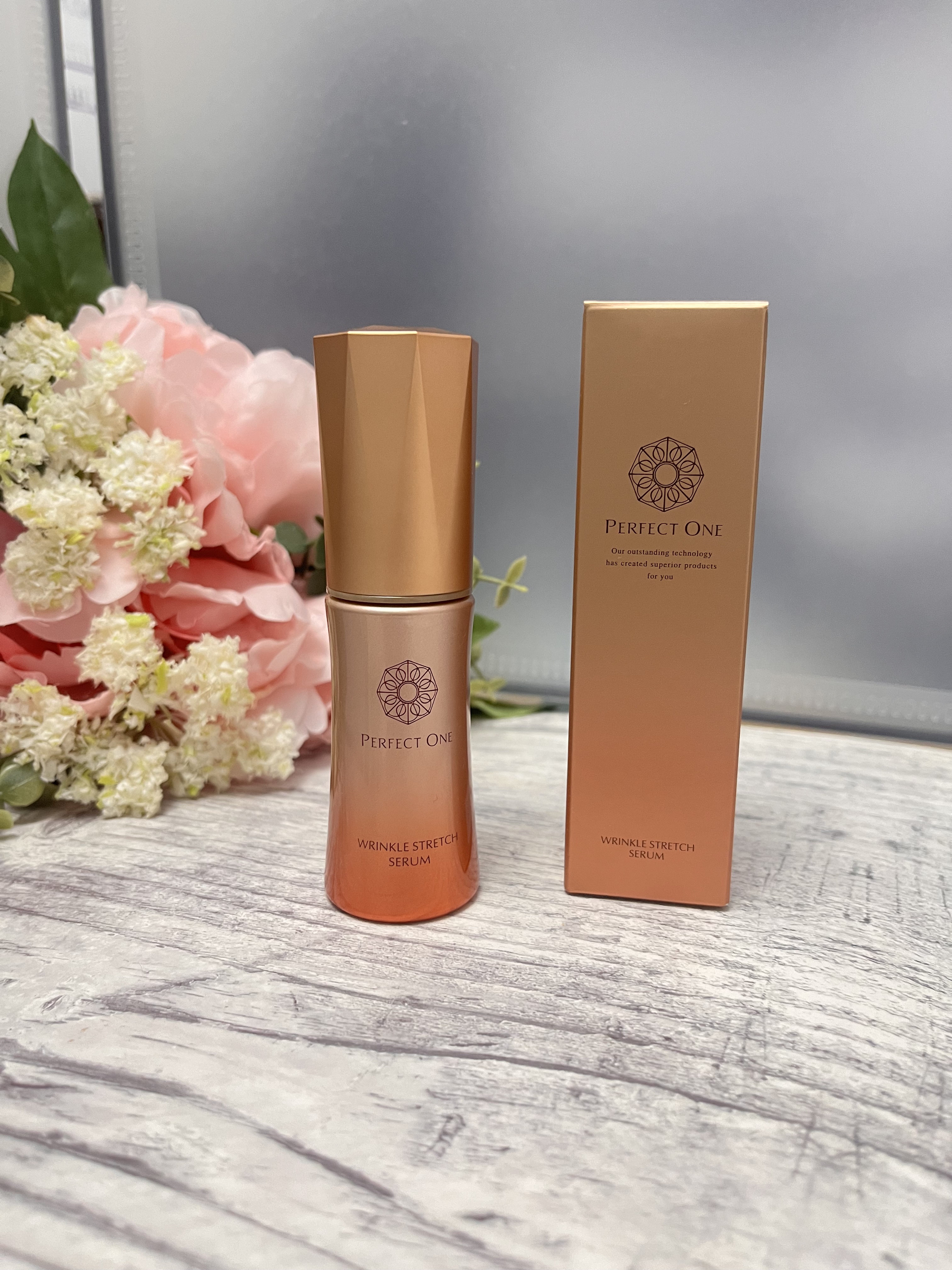 薬用リンクルストレッチセラム/パーフェクトワン/美容液を使ったクチコミ（1枚目）