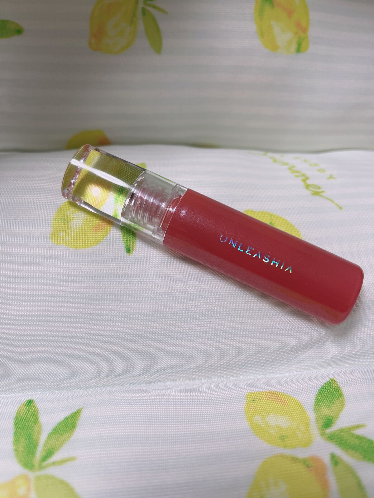 ノンスティッキーダズルティント/unleashia/リップティントを使ったクチコミ(1枚目)