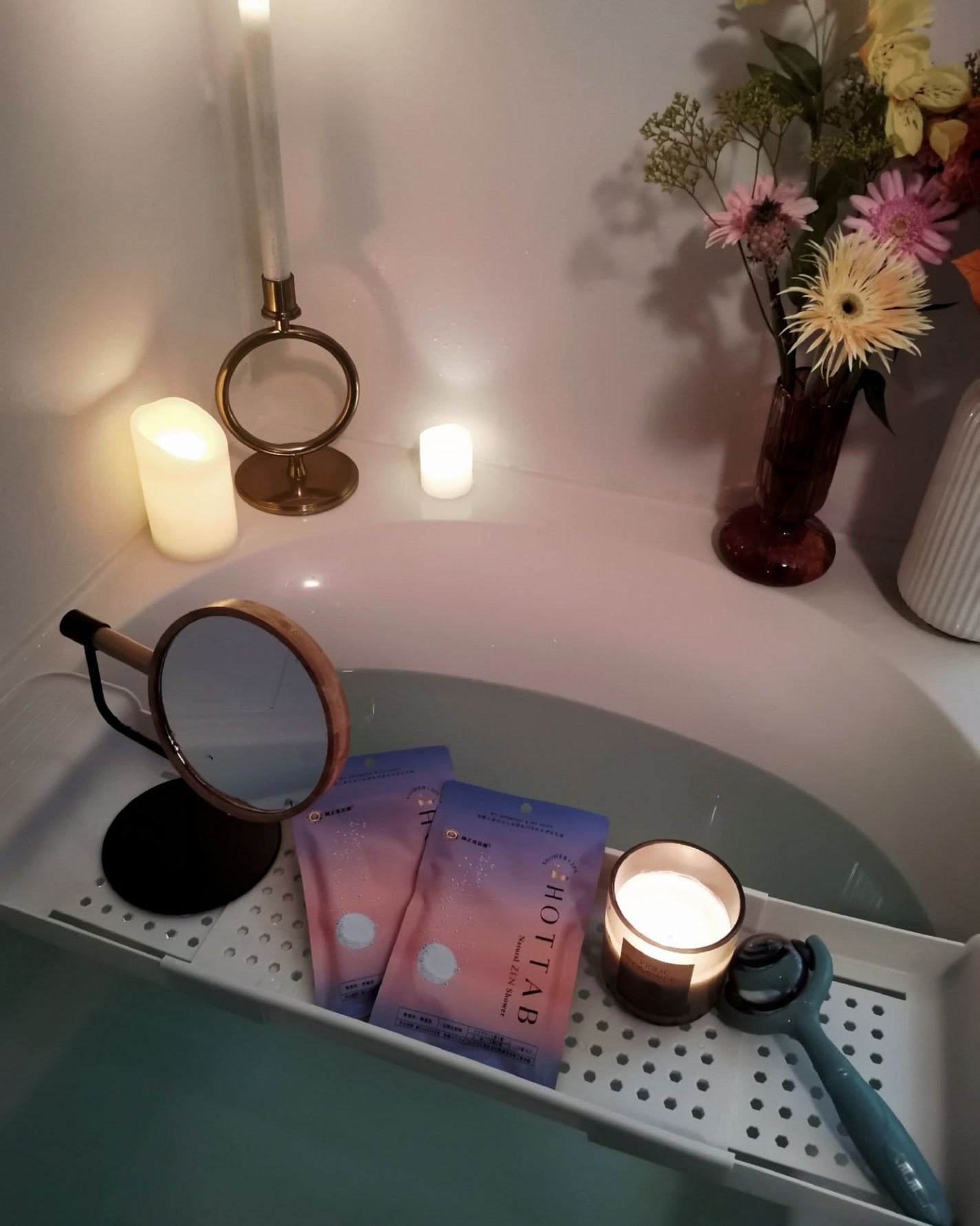 HOT TAB NATURAL ZEN SHOWER/HOT TAB/炭酸系入浴剤を使ったクチコミ(1枚目)