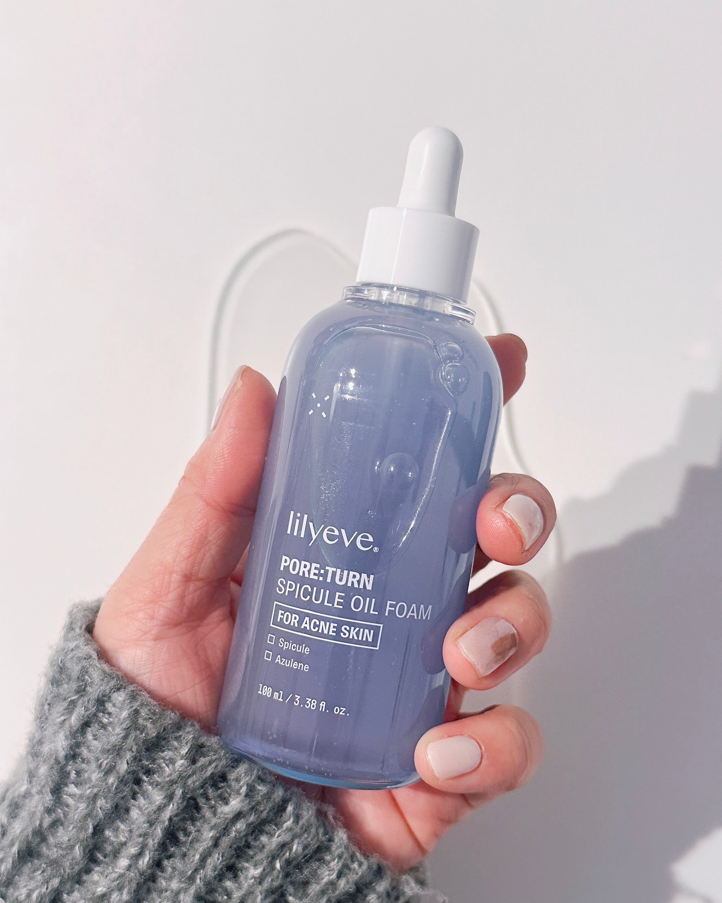 ポアターンスピキュールオイルフォーム/リリーイブ/オイルクレンジングを使ったクチコミ（2枚目）