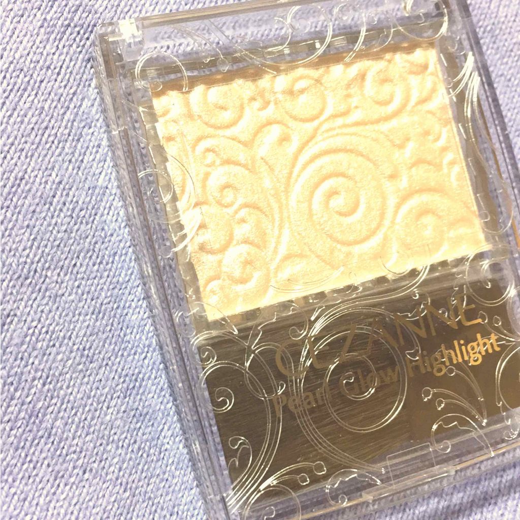 パールグロウハイライト/CEZANNE/パウダーハイライトを使ったクチコミ(1枚目)