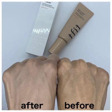 スキンカバーBBクリーム/TFIT/BBクリームを使ったクチコミ(5枚目)