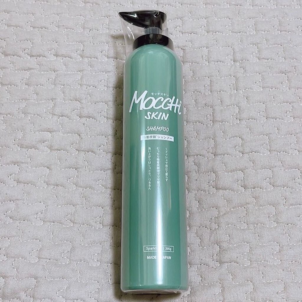 吸着スパークリングシャンプー /MoccHi SKIN/市販シャンプーを使ったクチコミ（1枚目）