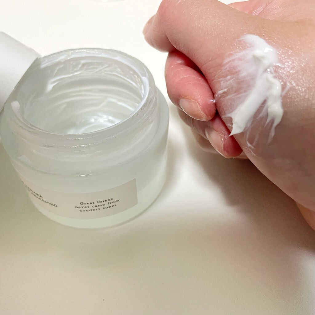 クリーム;グロウアウェイクニング/Huxley/フェイスクリームを使ったクチコミ(3枚目)