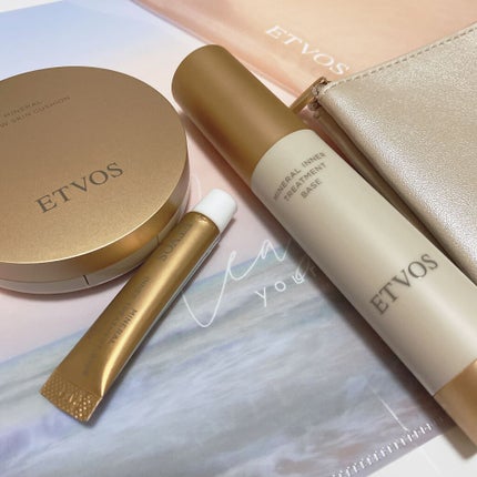 ミネラルグロウスキンクッション/エトヴォス/クッションファンデーションを使ったクチコミ(1枚目)