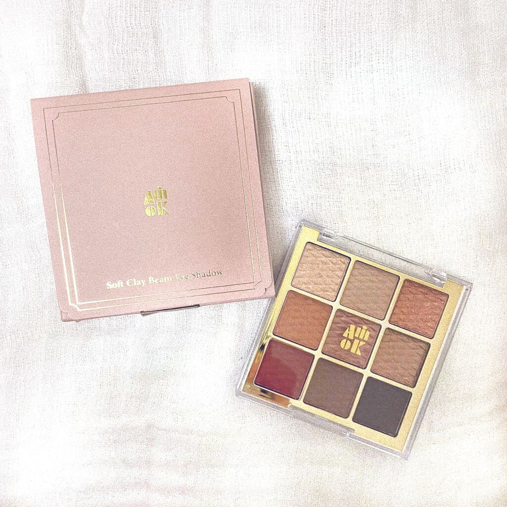 ソフトクレイビームアイシャドウパレット/AMIOK/ジェル・クリームアイシャドウを使ったクチコミ(1枚目)