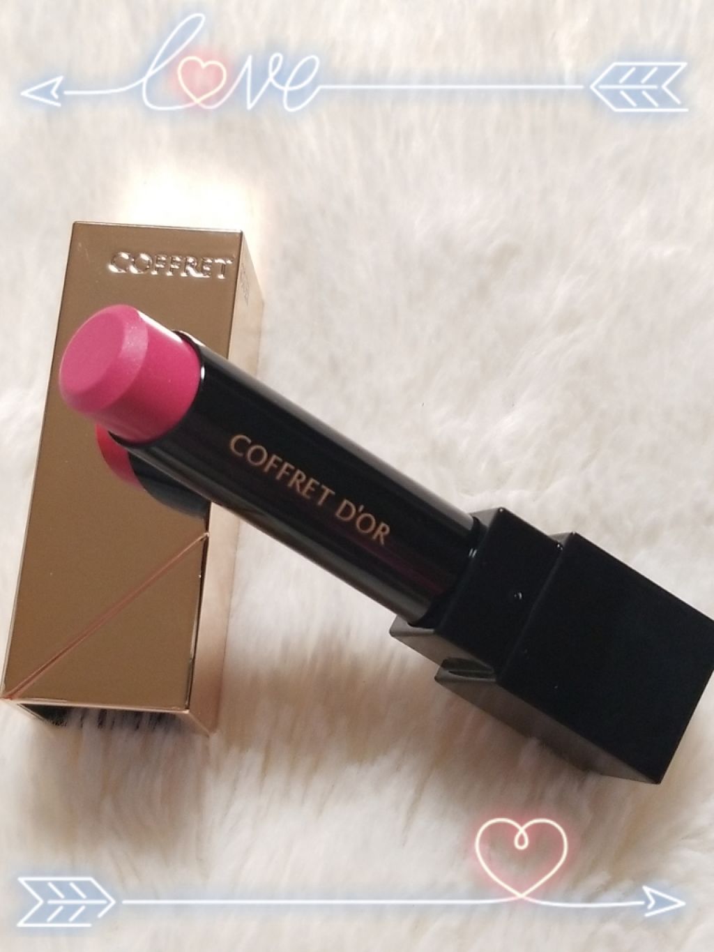 スキンシンクロルージュ/コフレドール/口紅を使ったクチコミ(1枚目)