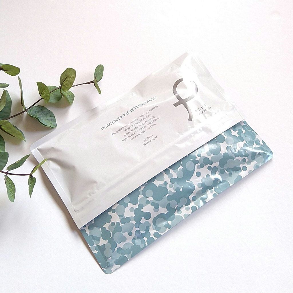プラセンタモイスチュアマスク/PLuS/シートマスク・パックを使ったクチコミ(1枚目)