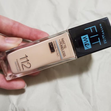 フィットミー リキッドファンデーション R/MAYBELLINE NEW YORK/リキッドファンデーションを使ったクチコミ（1枚目）