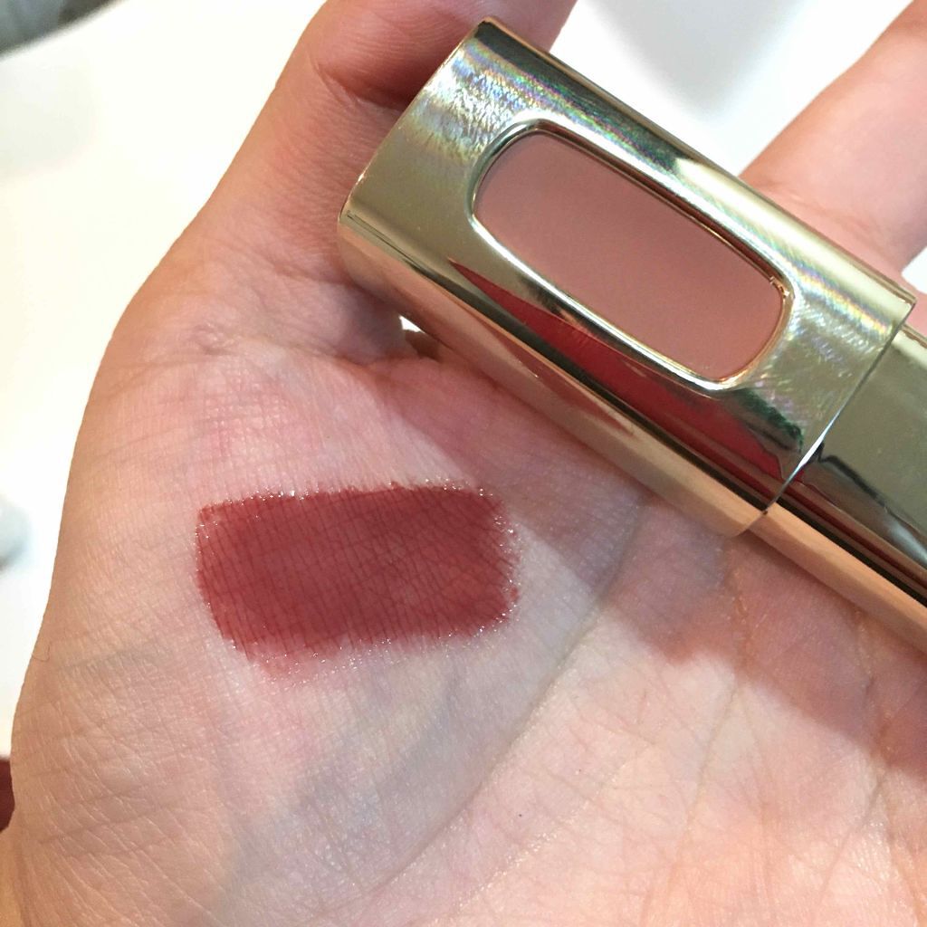 エクストラ オーディナリールージュ 733 ルビースポットライト/ロレアル パリ/口紅を使ったクチコミ（2枚目）