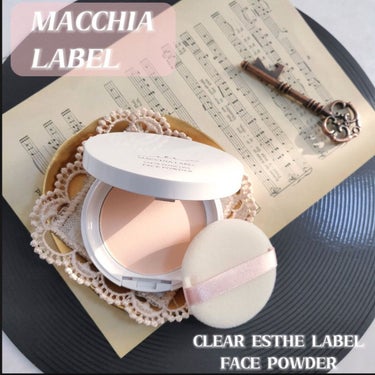 クリアエステフェイスパウダー(クリア)/Macchia Label/プレストパウダーを使ったクチコミ（1枚目）