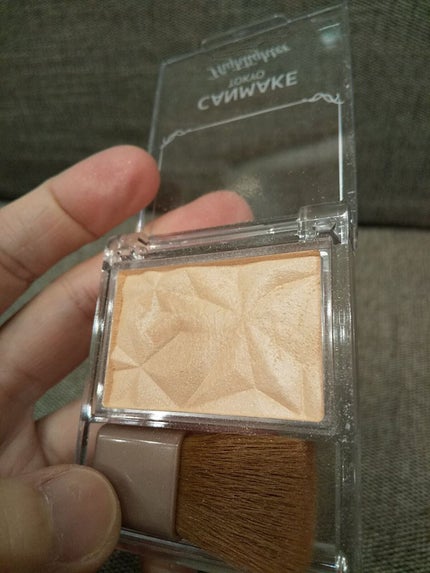 ハイライター/キャンメイク/パウダーハイライトを使ったクチコミ(3枚目)