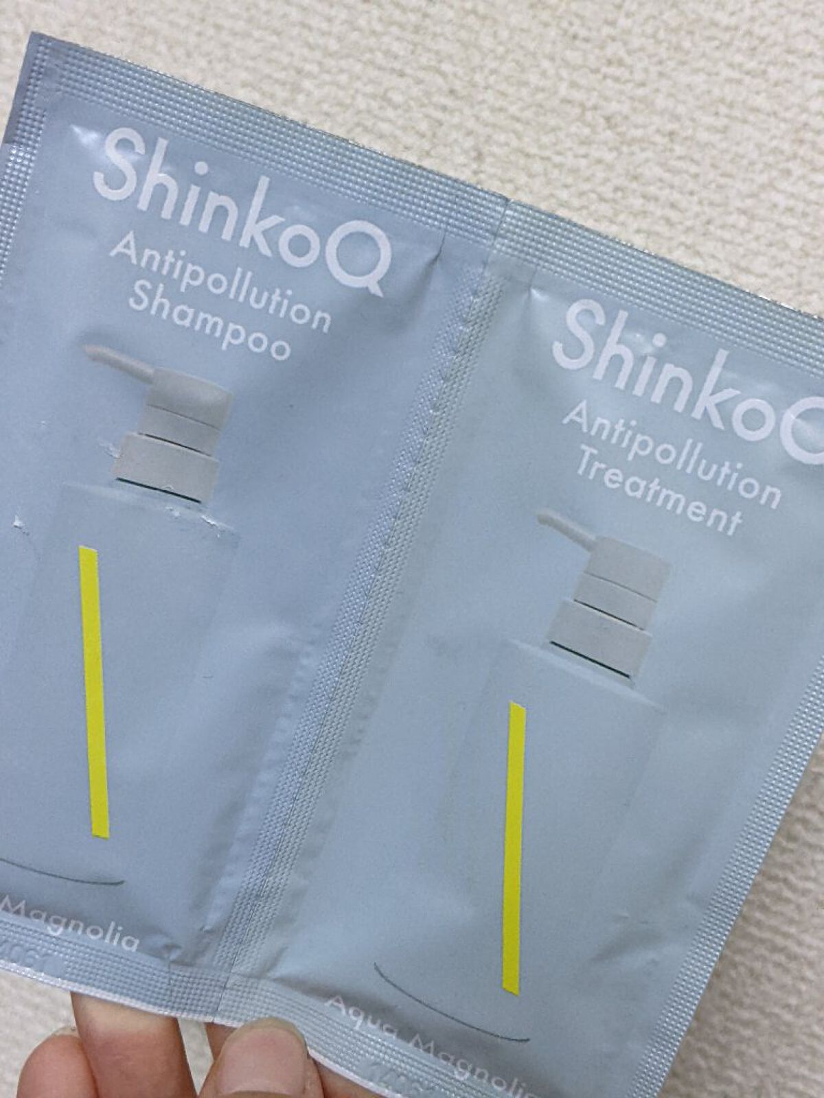 SQ アンチポリューションシャンプー/ShinkoQ/市販シャンプーを使ったクチコミ（1枚目）