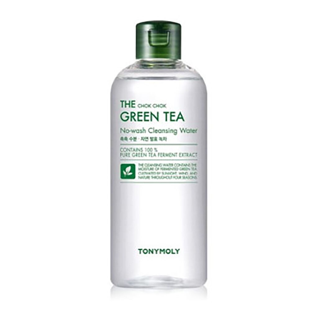 TONYMOLY ザ チョクチョク グリーンティ ノーウォッシュ クレンジングウォーター