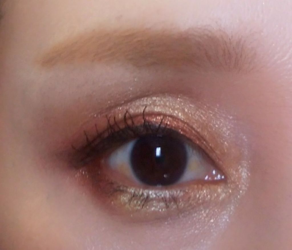 ガゼル on LIPS 「☆先日買ったドドのメタリックパレットでアイメイクしました☺シマ..」(1枚目)