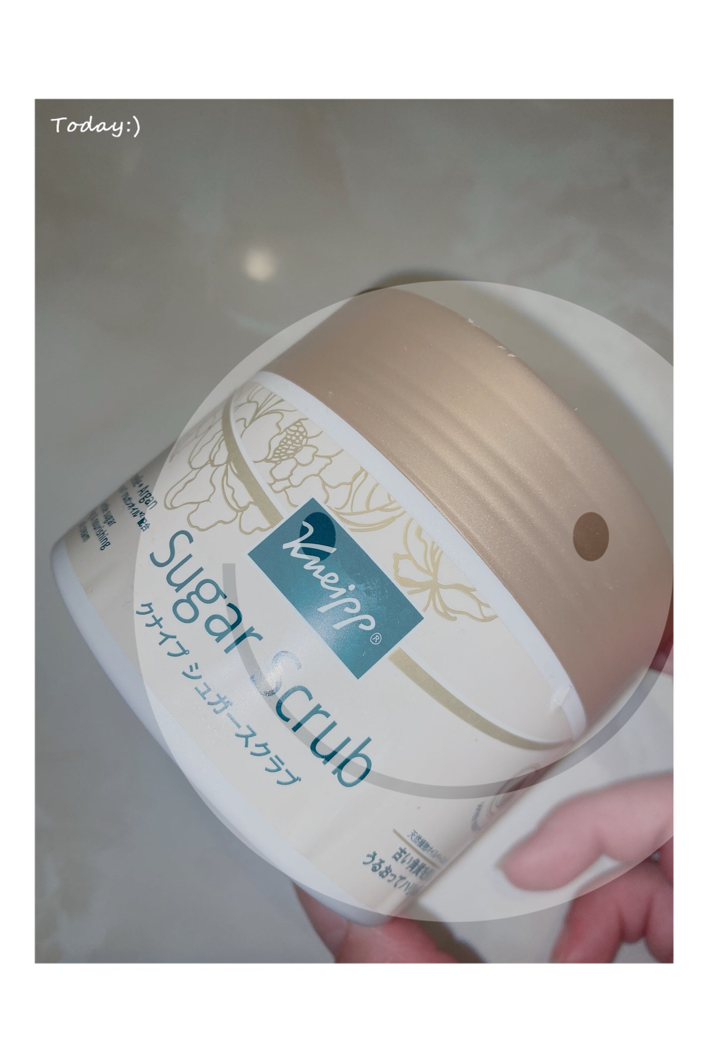 クナイプ シュガースクラブ カメリア&アルガン/クナイプ/ボディスクラブを使ったクチコミ(1枚目)