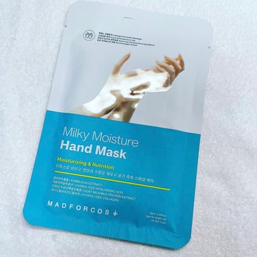 ミルキーモイスチャーハンドマスク/MADFORCOS/ハンドクリームを使ったクチコミ（2枚目）