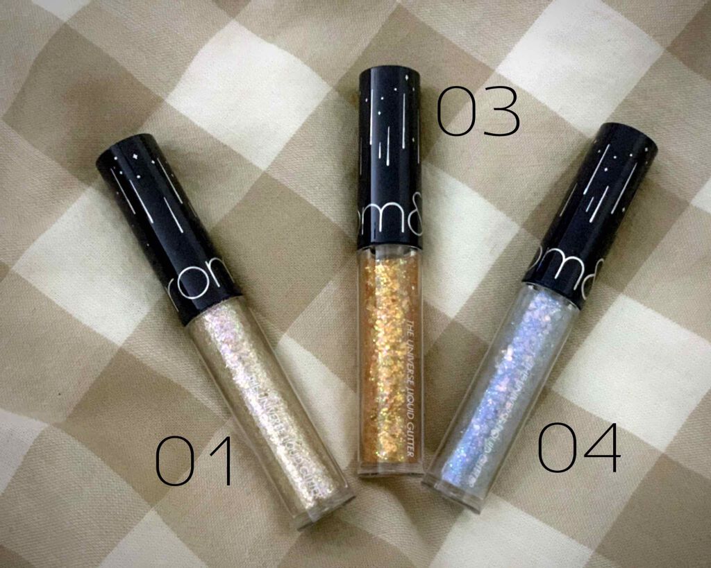 リキッド グリッター シャドウ/rom&nd/グリッターを使ったクチコミ（2枚目）