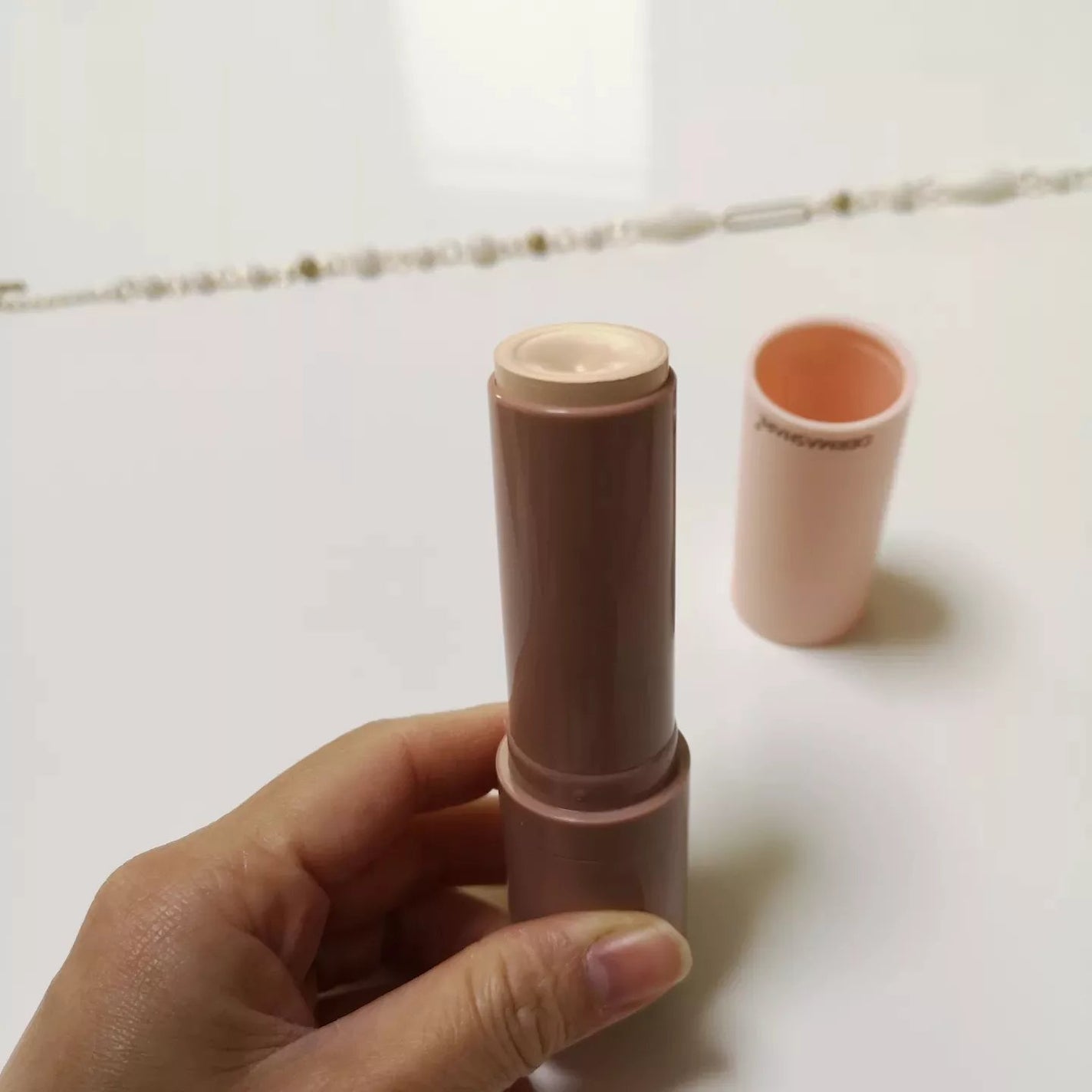 ヴィーガンナチュラルカバースティックファンデーション/DERMASHARE/その他ファンデーションを使ったクチコミ(2枚目)