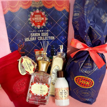 SABON シャワーオイル シュガー・プラムのクチコミ「
サボン
シャワーオイル  450mL（¥3,740税込）

\SABON 2020 HOL.....」（2枚目）