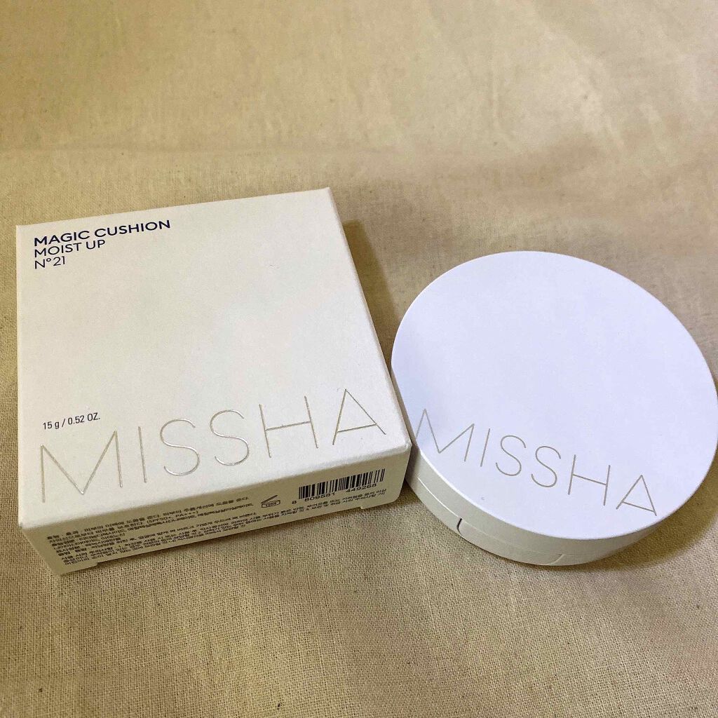 M クッション ファンデーション(モイスチャー)/MISSHA/クッションファンデーションを使ったクチコミ(1枚目)