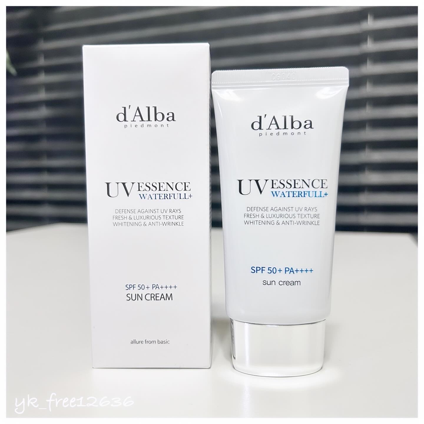 ダルバ ウォータフル エッセンス サンクリーム/ダルバ/日焼け止めクリームを使ったクチコミ（1枚目）