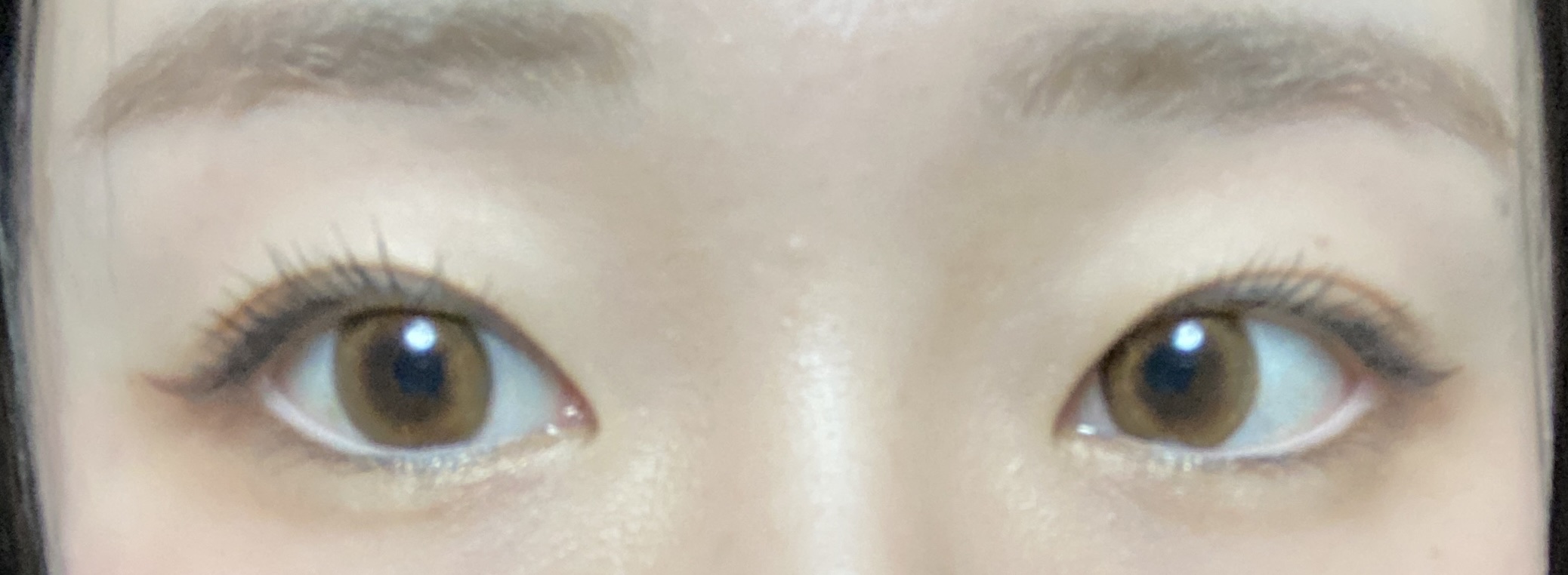 ビタースイートクリスティン/Hapa kristin/カラーコンタクトレンズを使ったクチコミ（2枚目）